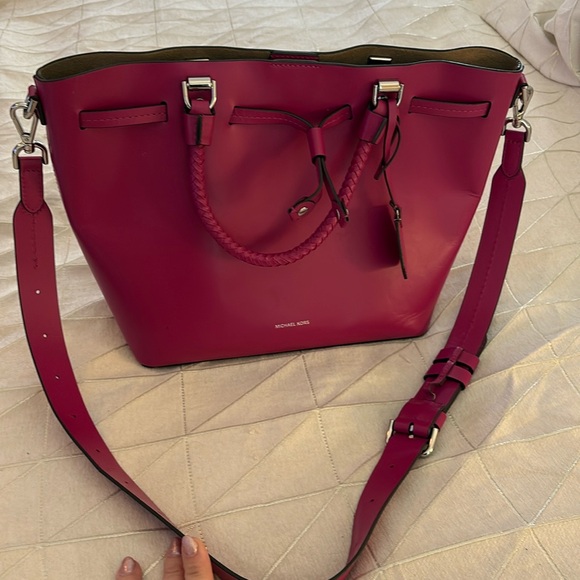 Michael Kors Handbags - Michael Kors Pink Shoulder Bag with Elegant Design